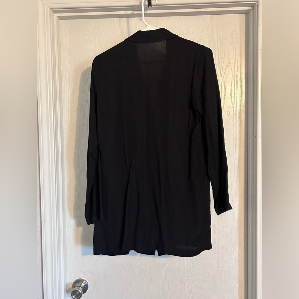 Neu Nomads boyfriend button up Modal from lotus flower organic top XS - Picture 5 of 5